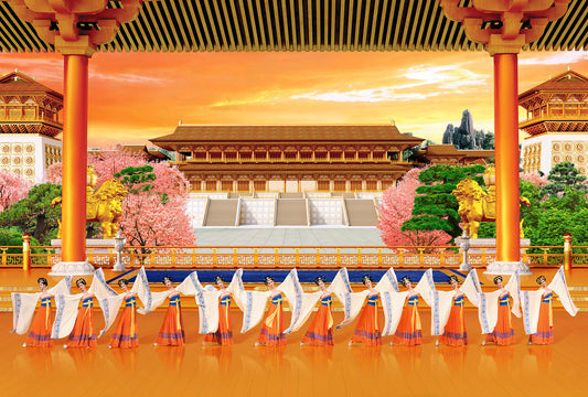 Ladies of the Tang Palace Giclée Print