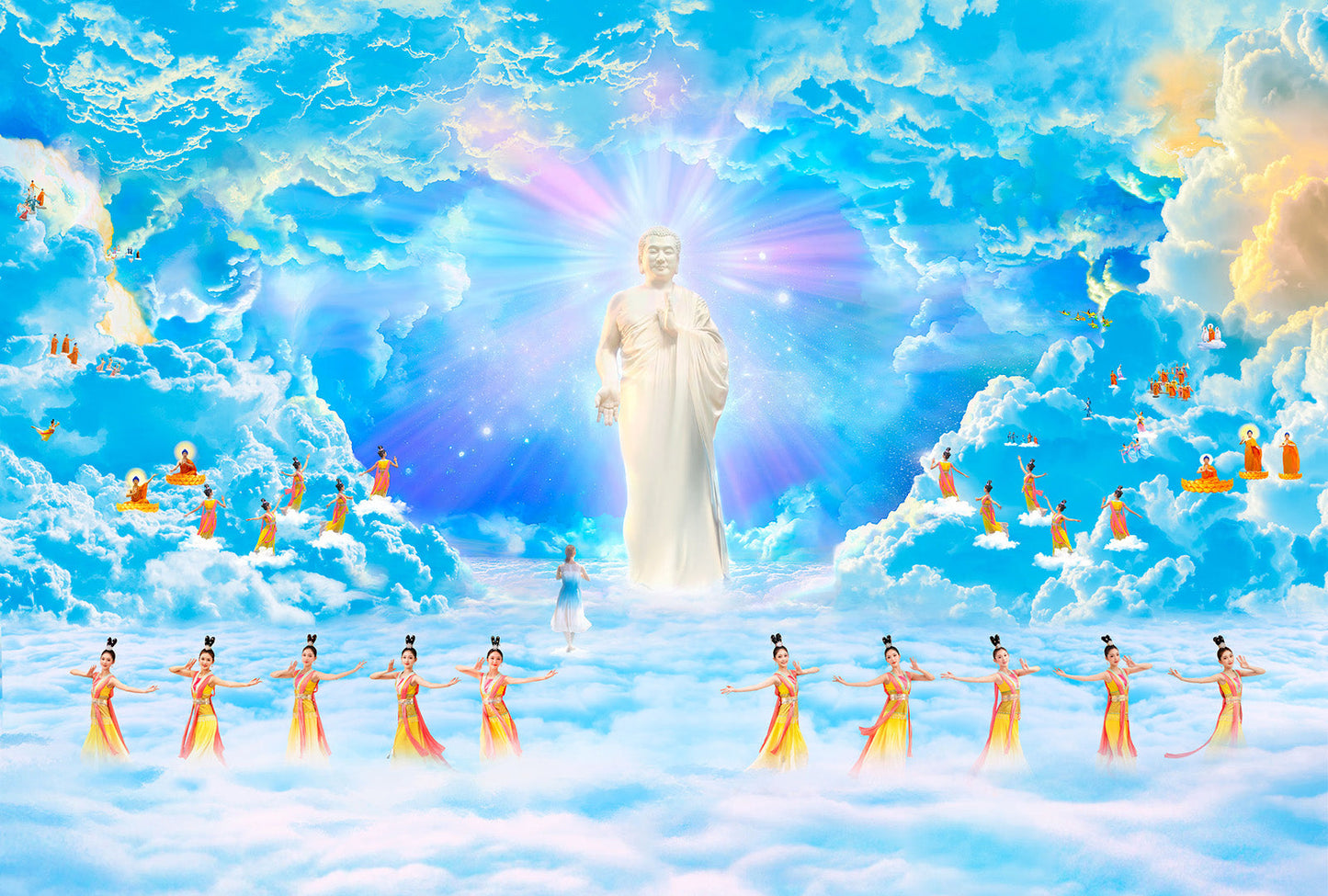 Buddha's Compassion Shines Forth Giclee Print