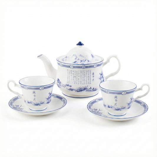 Poets of the Orchid Pavilion 2-Cup Tea Set (600ml)