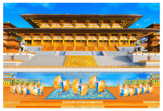 Elegance of a Majestic Era Giclée Print 40"x30"