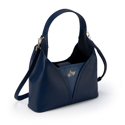 Hanfu Crossbody Bag - Navy