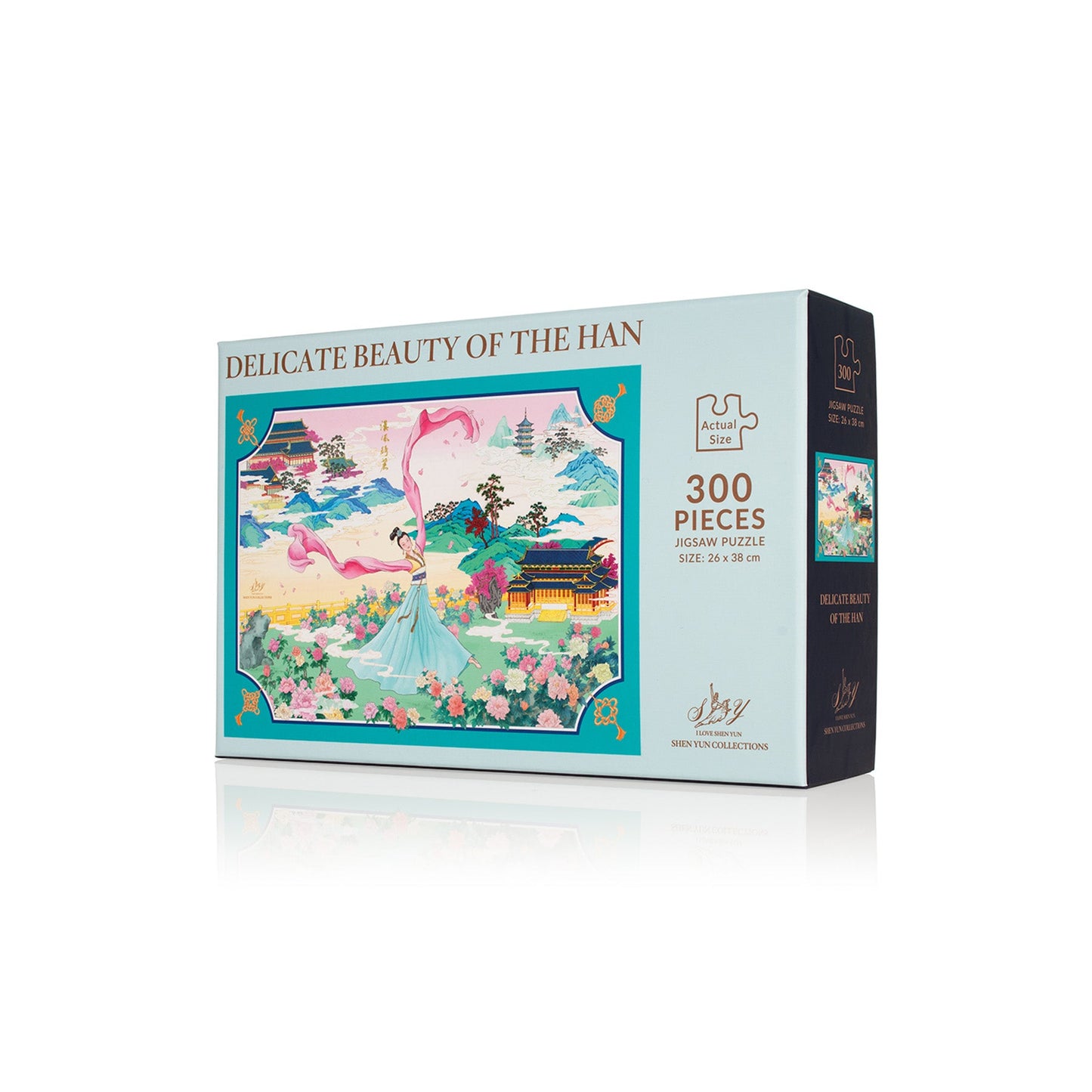 Delicate Beauty of the Han Puzzle Second Edition Side View - Shen Yun Collections