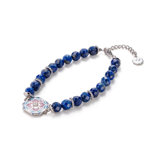 Floral Bliss Bracelet Lapis 2025
