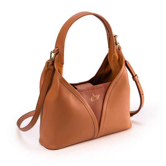 Hanfu Crossbody Bag - Camel