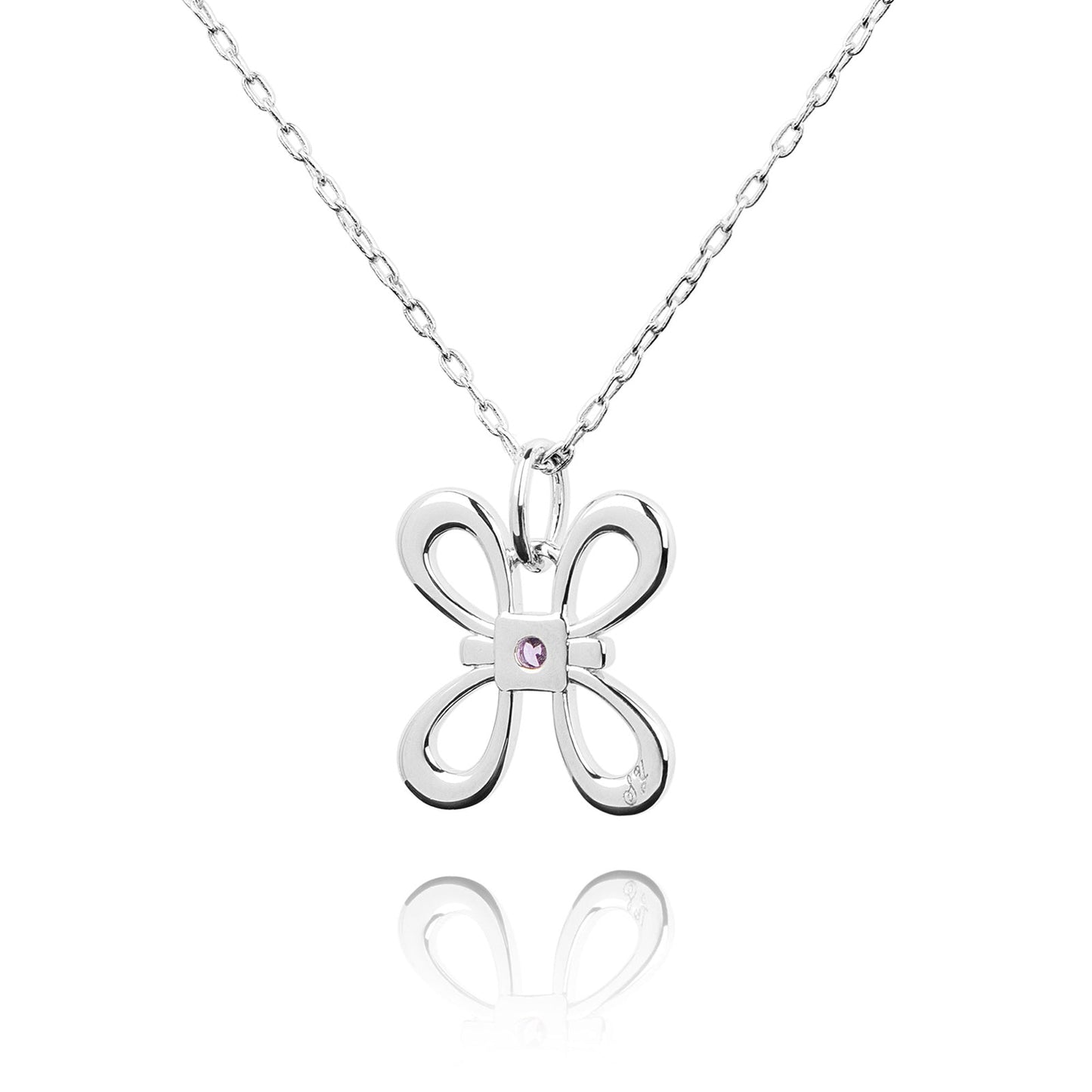 Lucky Knot Necklace Back - Shen Yun Collections