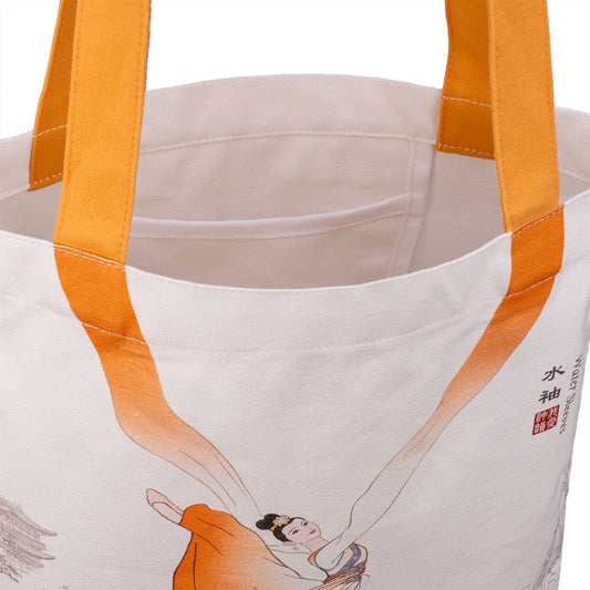 Water Sleeves Canvas Bag Orange