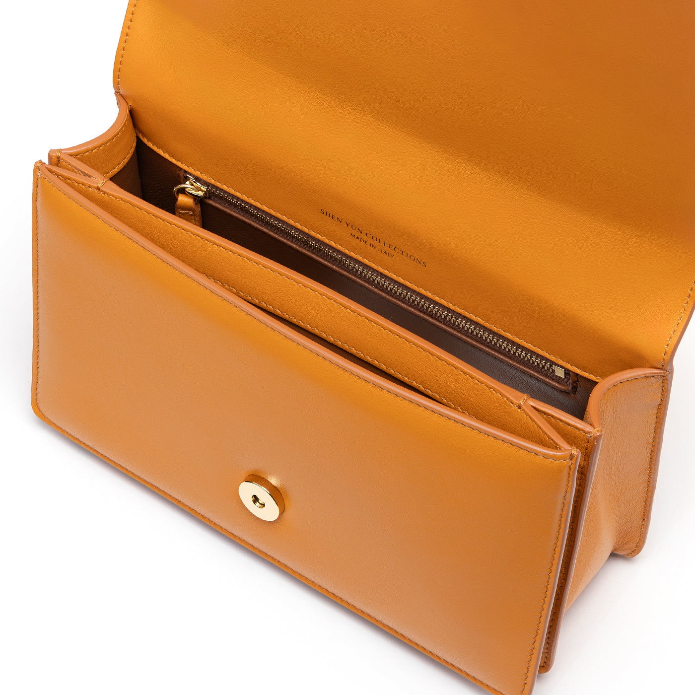 Zhen Shan Ren Shoulder Bag Orange Ochre