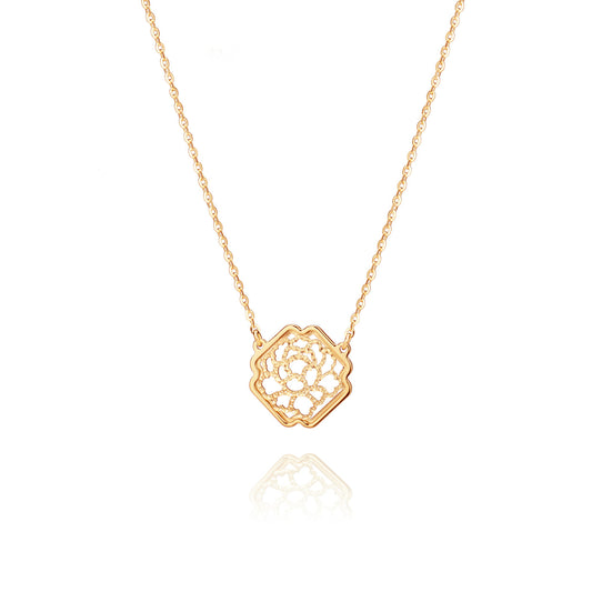 Tang Elegance Necklace 14kt Yellow Gold