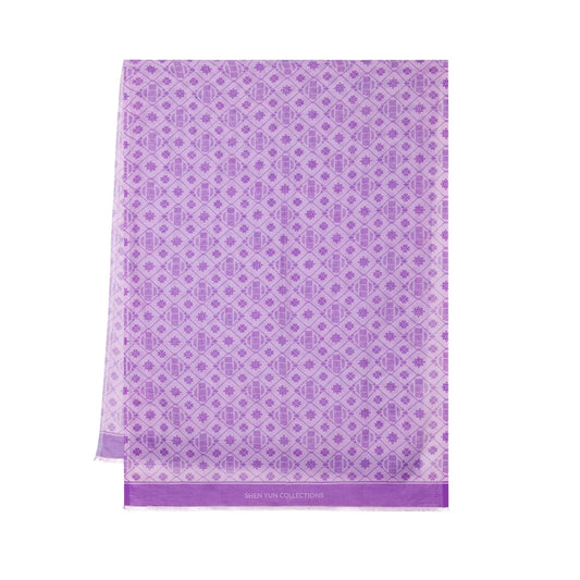 Zhen Shan Ren Long Scarf Lilac