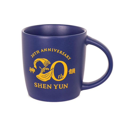 Shen Yun's 20th Anniversary Commemorative Mug Blue