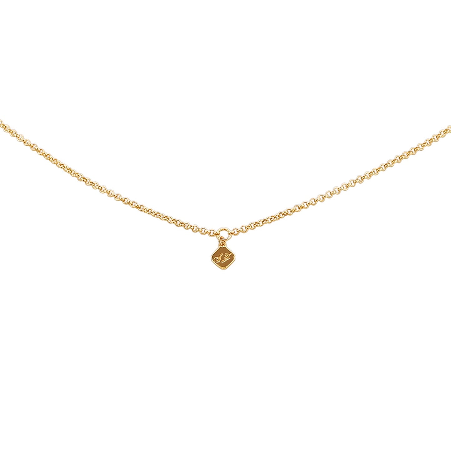 Majestic Tang Peony Long Necklace Gold Vermeil