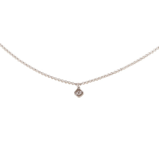 Majestic Tang Peony Long Necklace Silver