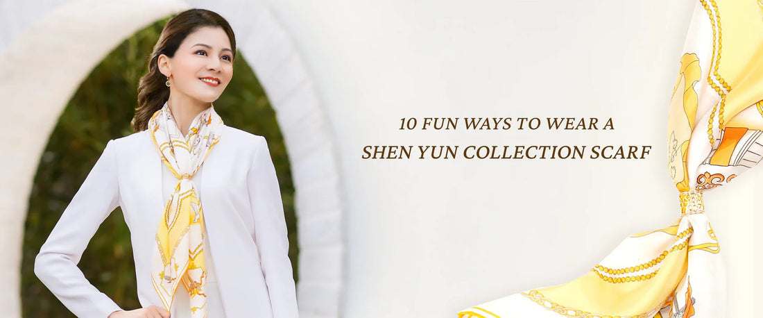 10 Fun Ways to Wear a Shen Yun Collections Scarf
