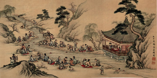 Poets of the Orchid Pavilion Tea Set: Where Calligraphy, Poetry, and Tea Converge