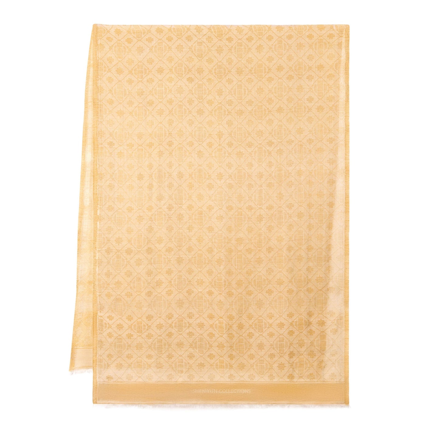 Zhen Shan Ren Long Scarf Gold