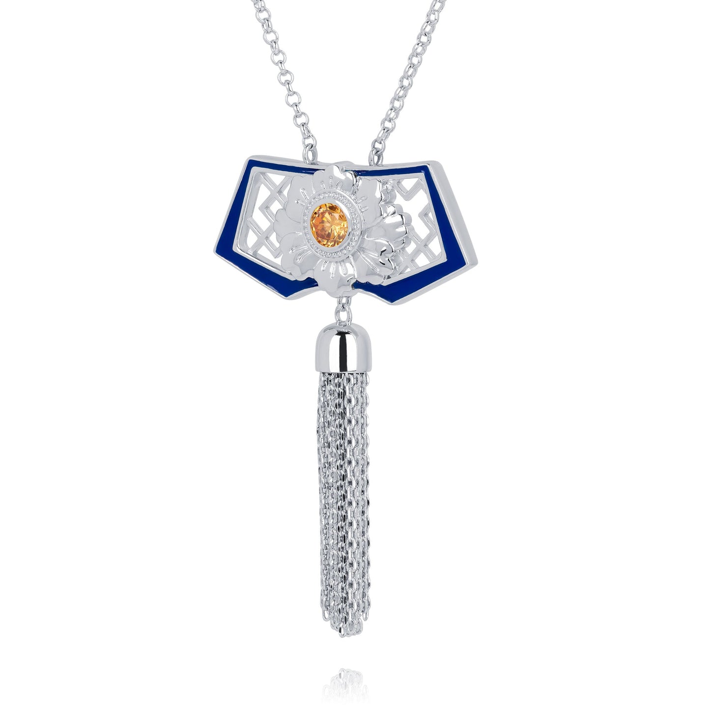 Manchurian Elegance Necklace Blue