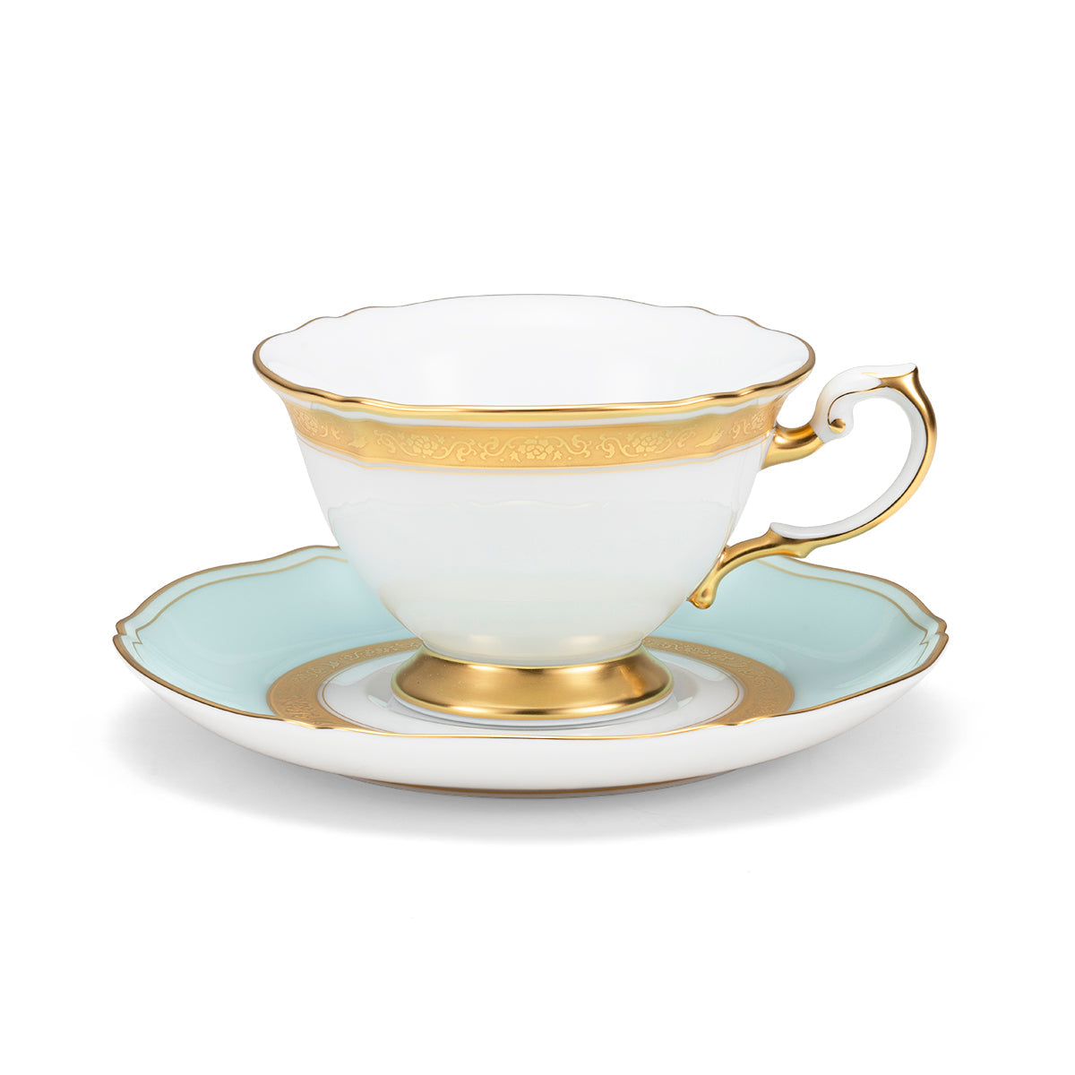 Tang Elegance Fine Porcelain Cup & Saucer Set