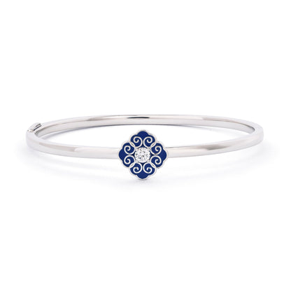 Elegant Bliss Bangle Front - Shen Yun Collections