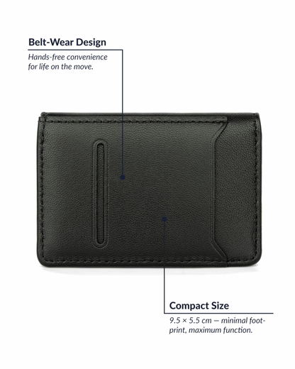Signature Belt Wallet