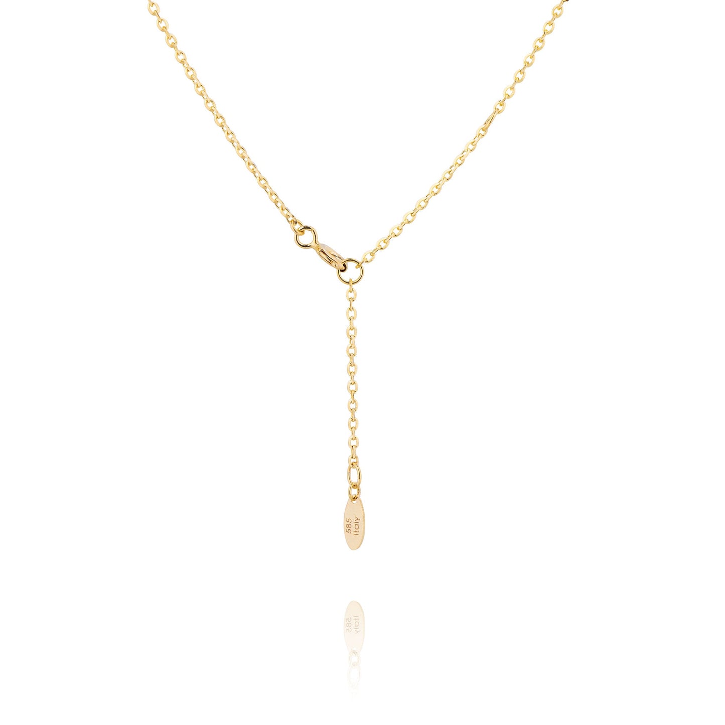 Diamond Cut Cable Chain 14kt Yellow Gold