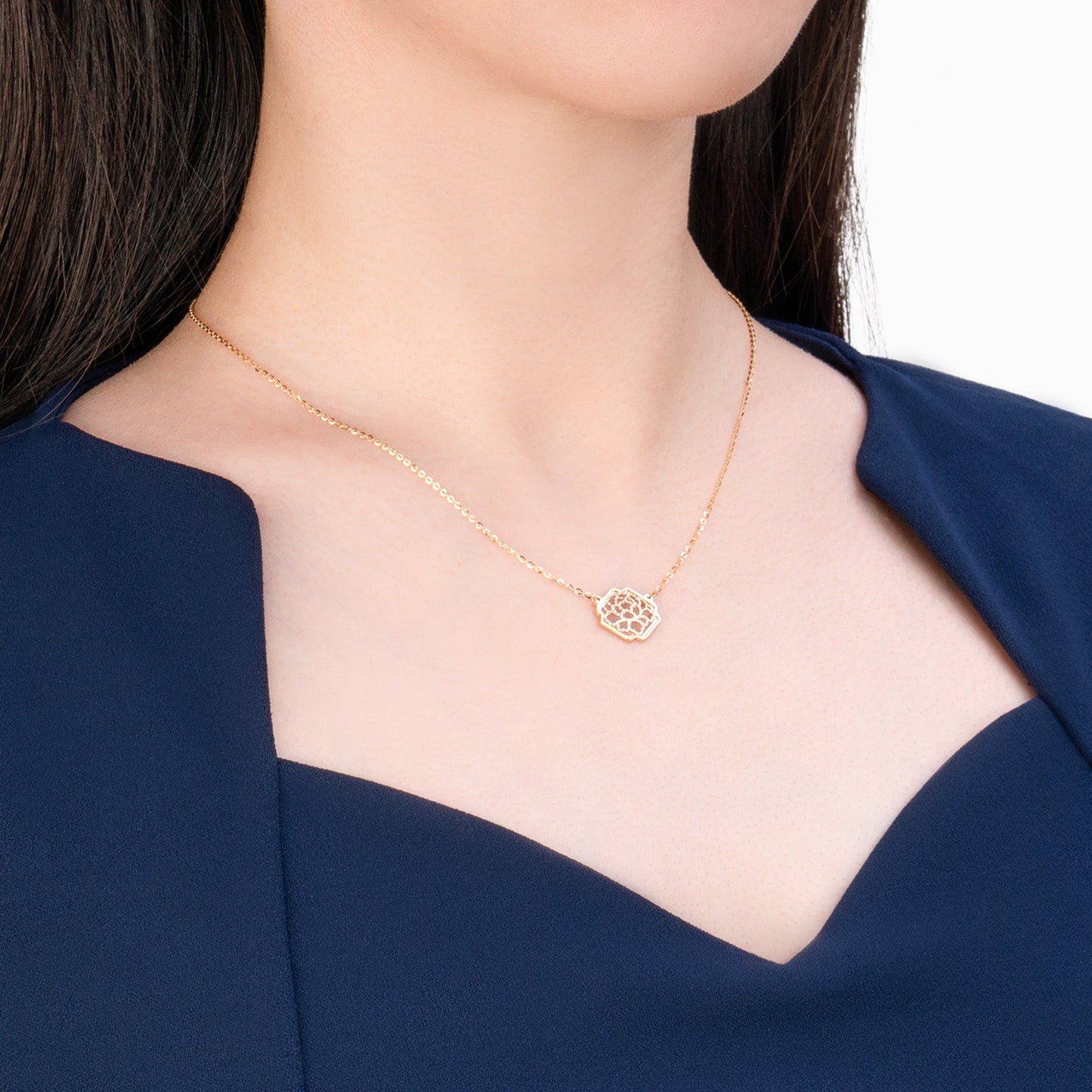 Tang Elegance Necklace 14kt Yellow Gold