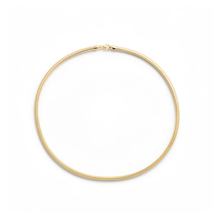 14K Gold Mesh Flex Necklace