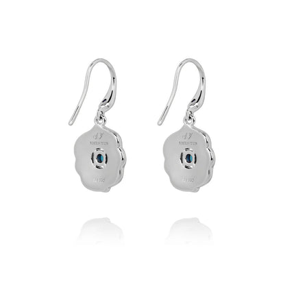 Windmill Grace Drop Earrings Blue