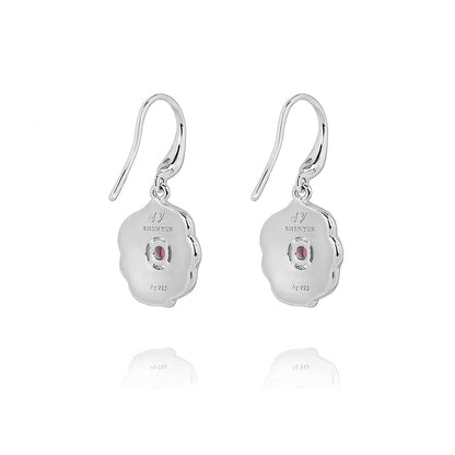 Windmill Grace Drop Earrings Pink