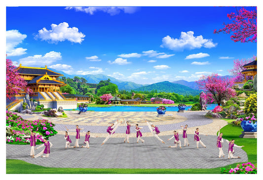 The Ladies' Classical Chinese Dance Giclée Print II