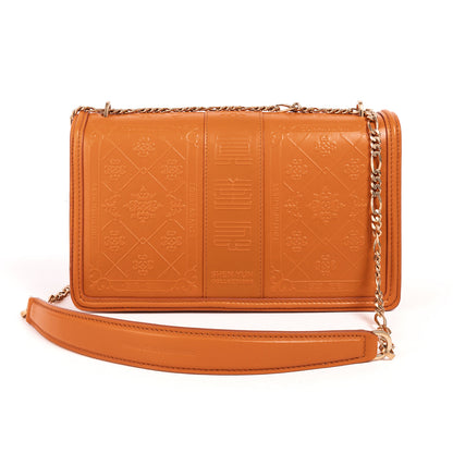 Zhen Shan Ren Shoulder Bag Orange Ochre