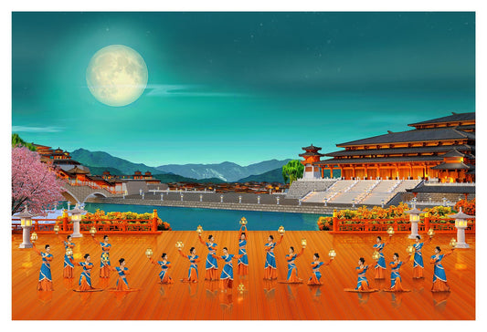 Lantern Grace Giclée Print
