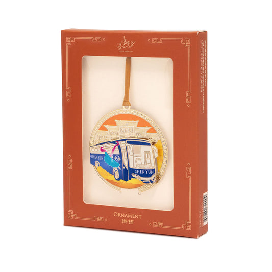 Shen Yun Tour Bus 3D Ornament