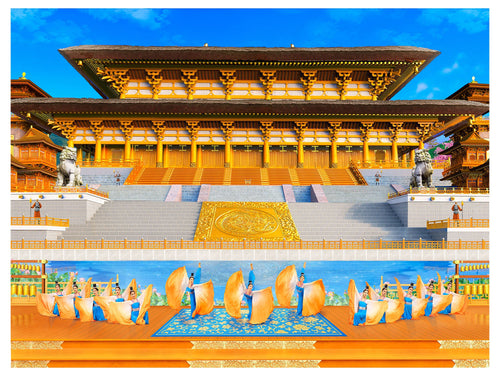 Elegance of a Majestic Era Giclée Print