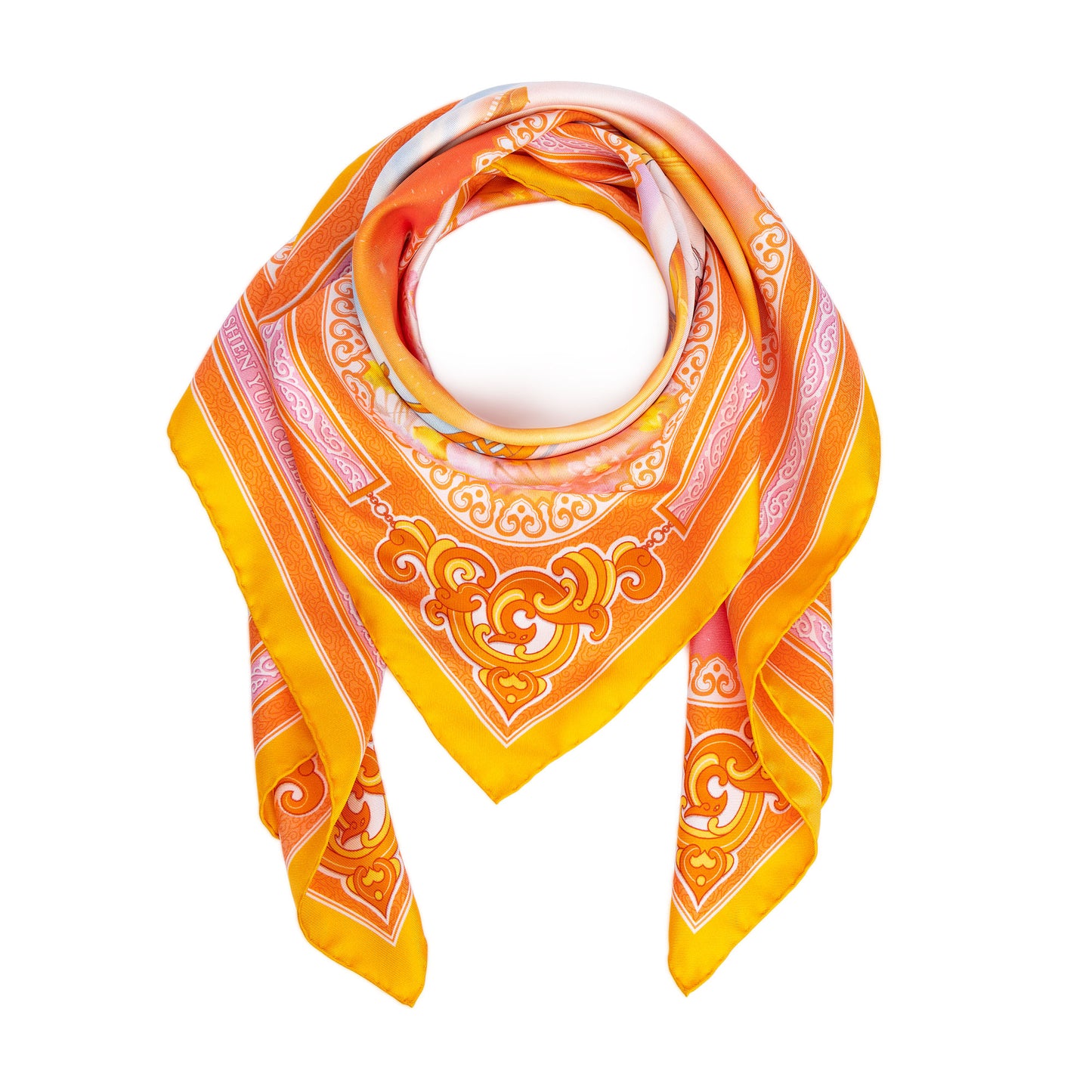 Heavenly Scene Silk Scarf