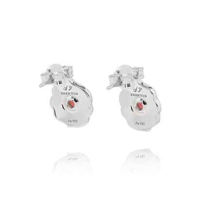 Windmill Grace Stud Earrings Pink