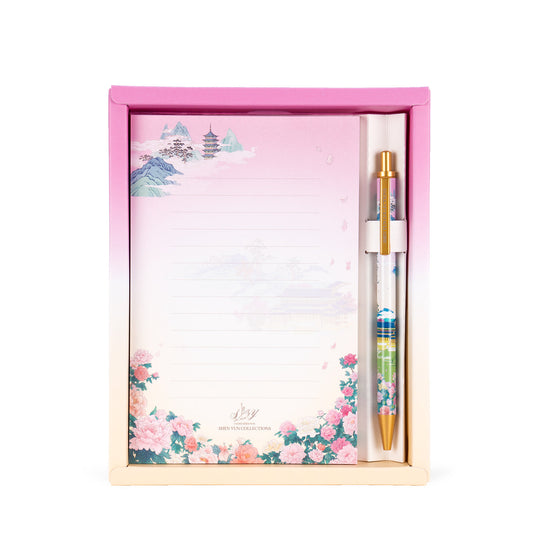 Delicate Beauty of Han Notepad and Pen Set