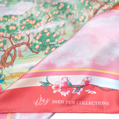 Eternal Peach Scarf