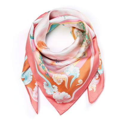 Eternal Peach Scarf