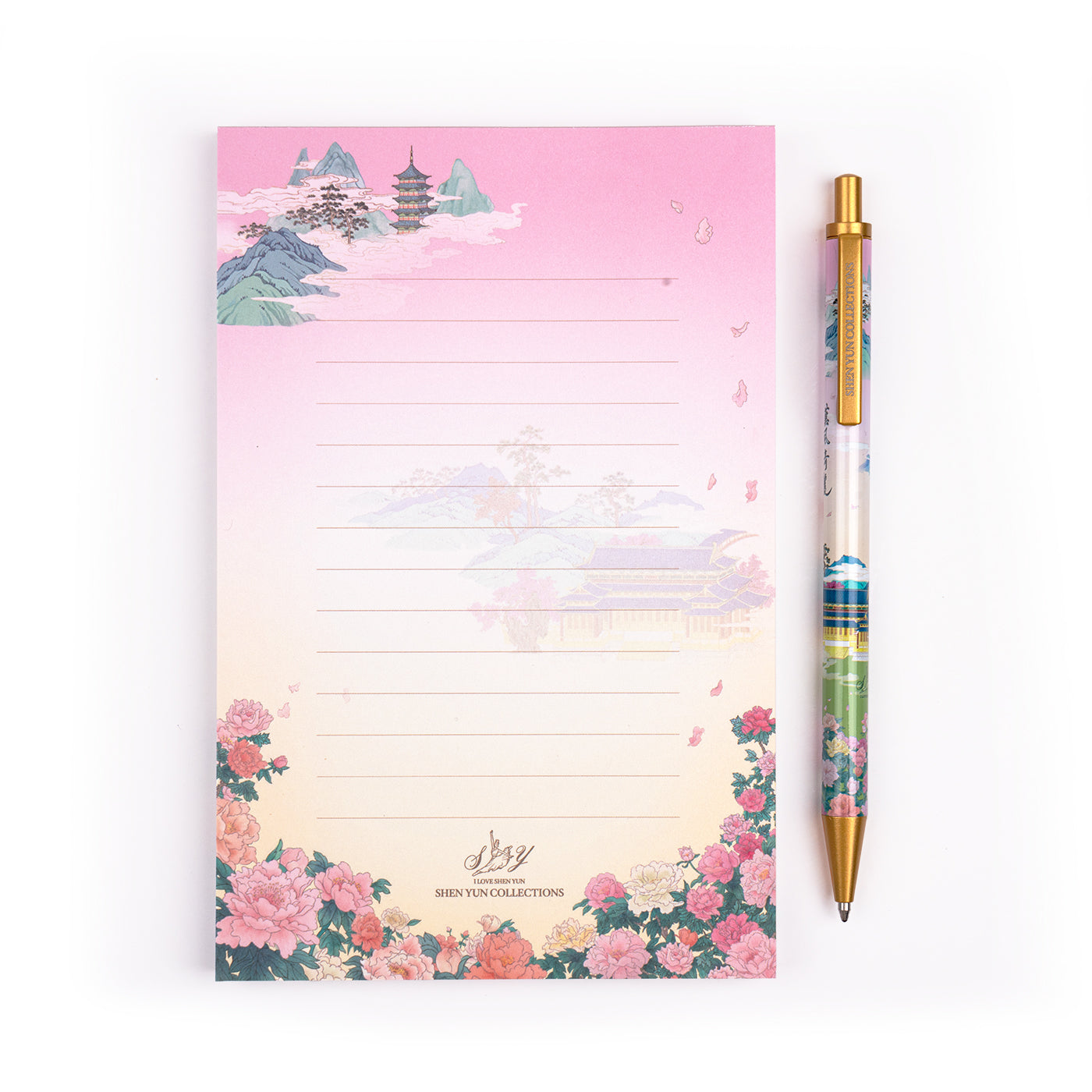 Delicate Beauty of Han Notepad and Pen Set