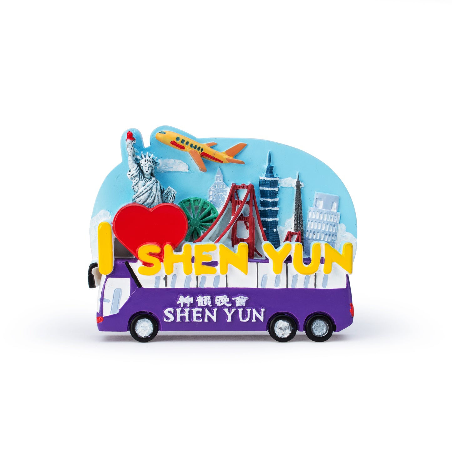Shen Yun Tour Bus 3D Magnet