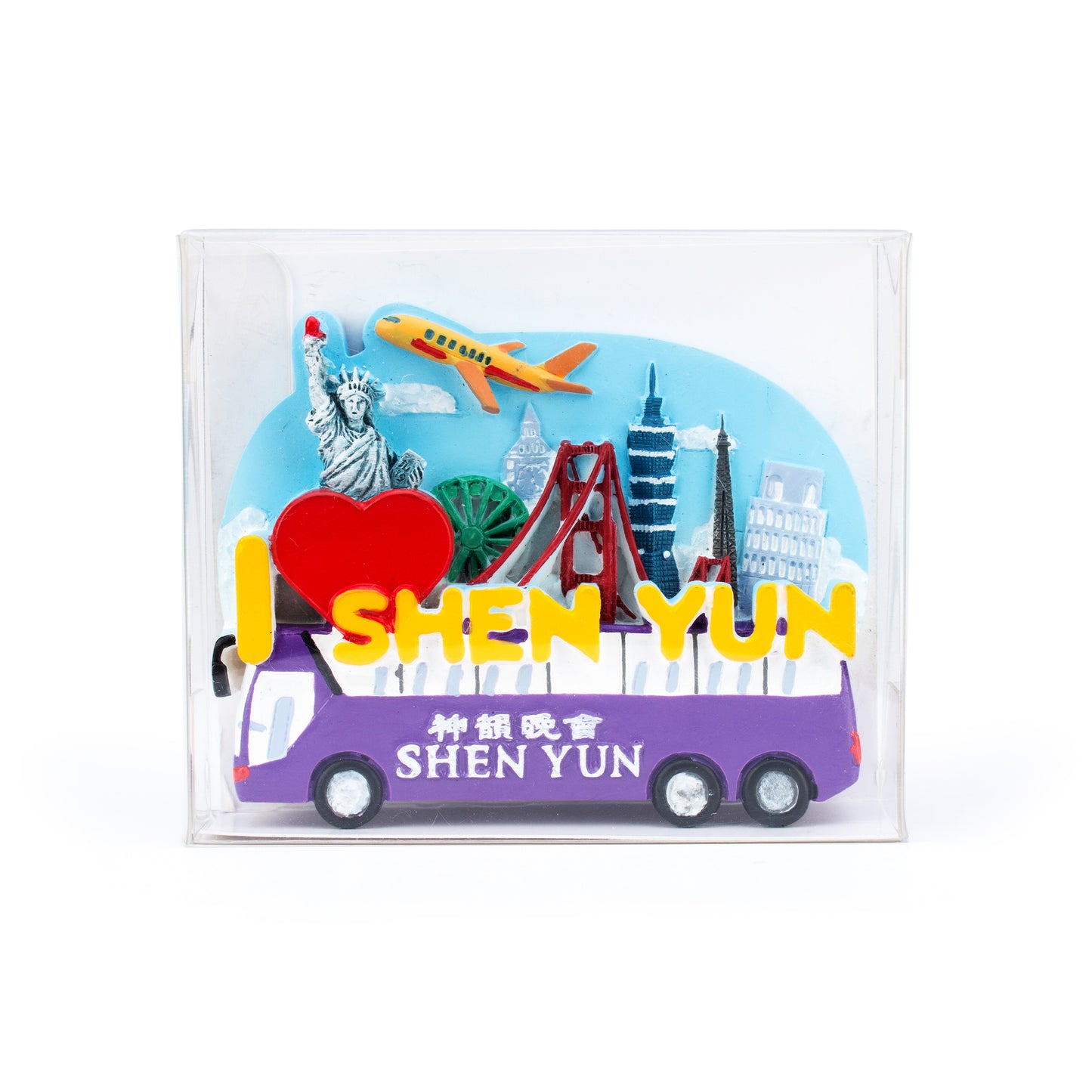 Shen Yun Tour Bus 3D Magnet