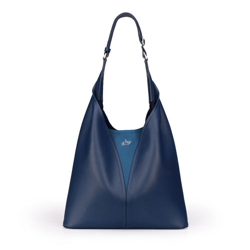 Hanfu Shoulder Bag - Navy