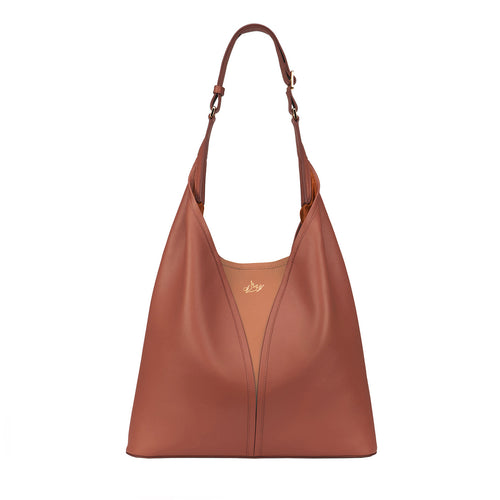 Hanfu Shoulder Bag - Brown
