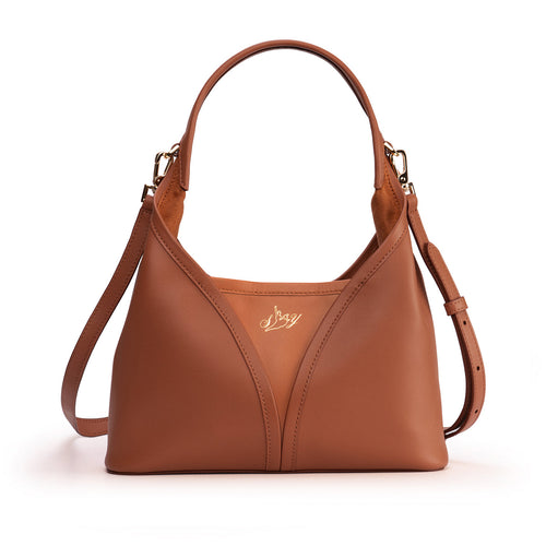 Hanfu Crossbody Bag - Brown