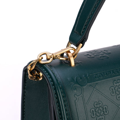 Zhen Shan Ren Shoulder Bag Pine Green