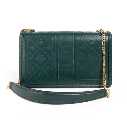 Zhen Shan Ren Shoulder Bag Pine Green