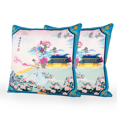 Delicate Beauty of the Han Cushion Cover Set of 2