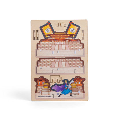 Han Xin Wooden Magnet