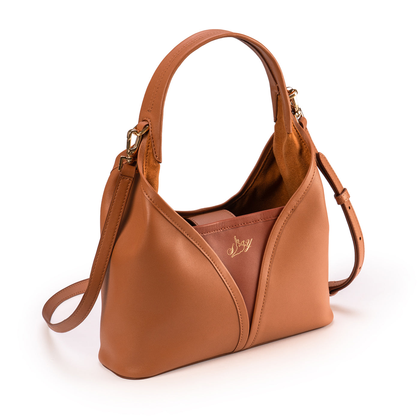 Hanfu Crossbody Bag - Camel