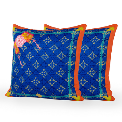 Manchurian Elegance Cushion Cover Set of 2